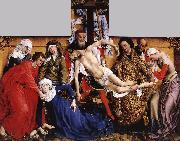 WEYDEN, Rogier van der Deposition oil painting artist